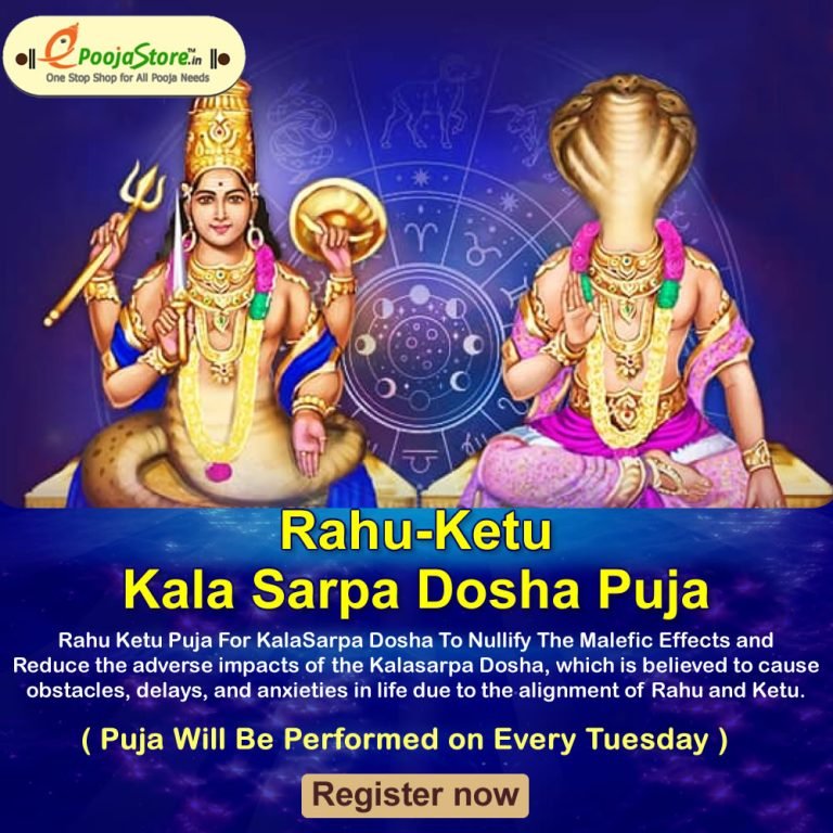 Rahu Ketu Puja For KalaSarpa Dosha To Nullify The Malefic Effects (Puja Performed On Tuesday)
