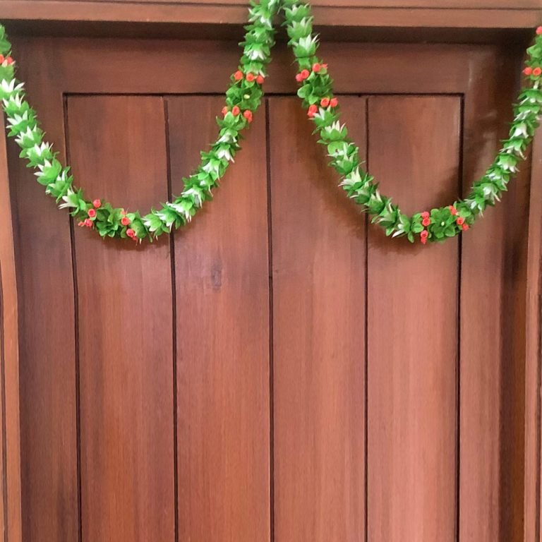 Decorative Artificial Flowers Green Colour (76 Inchs)