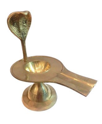 Brass Shivalingam Stand